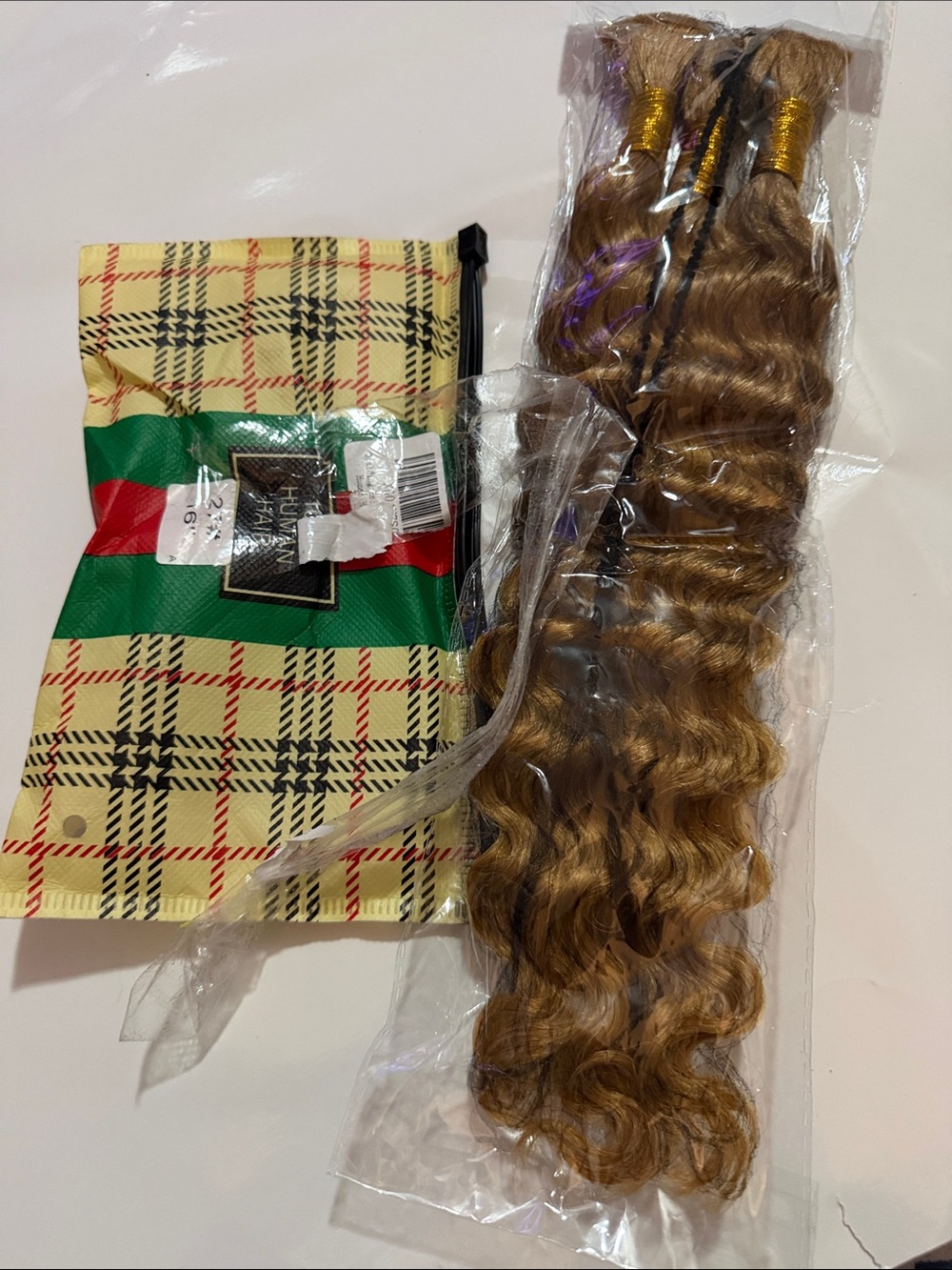 Fashion Brown Wavy Women’s Hair Extensions - Unbranded